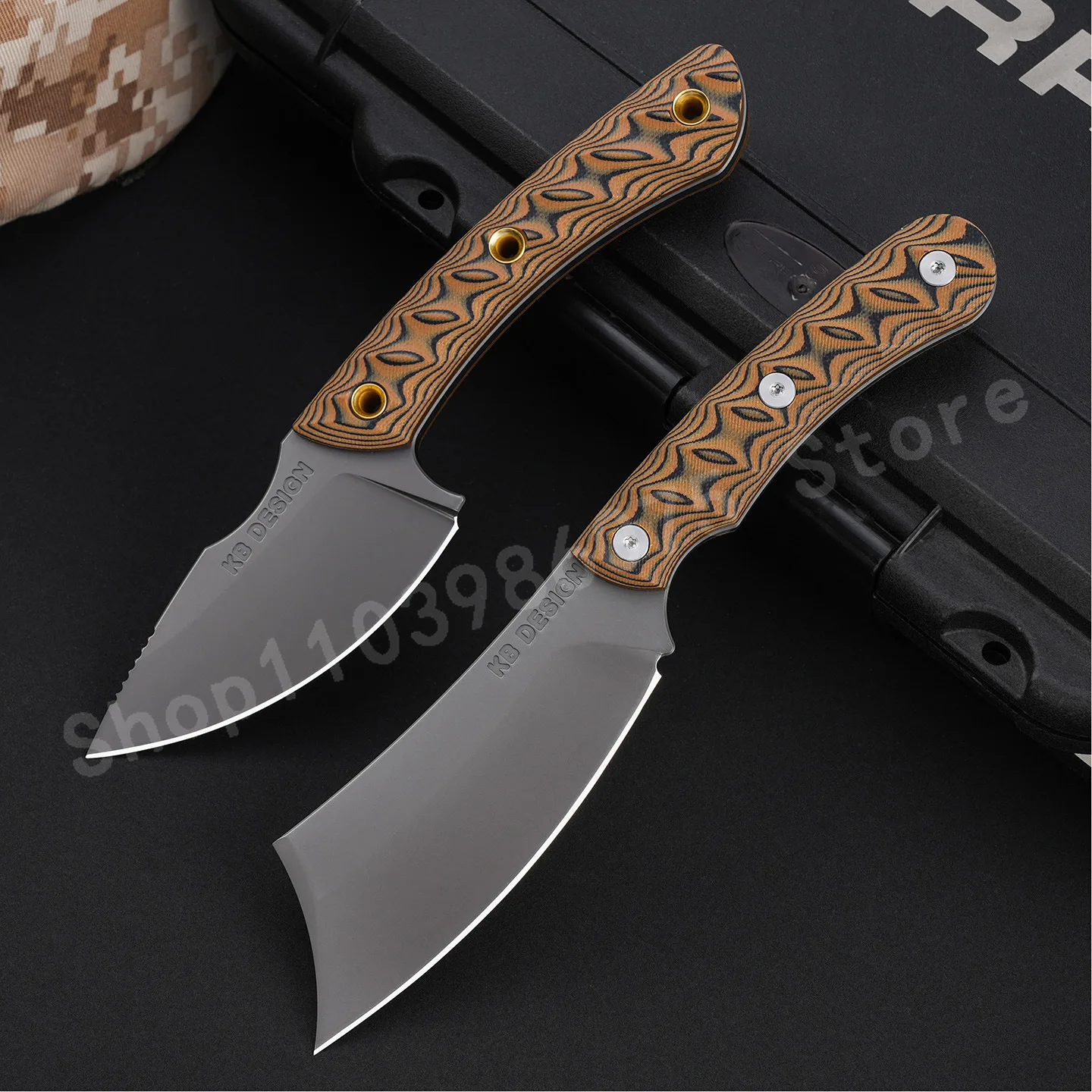 RMJ Portable Fixed Blade Knife 8Cr13MoV Blade G10 Handle Outdoor Portable Camping Multi-functional Cutting Knife Fishing Knife
RMJ Portable Fixed Blade Knife 8Cr13MoV Blade G10 Handle Outdoor Portable Camping Multi-functional Cutting Knife Fishing Knife