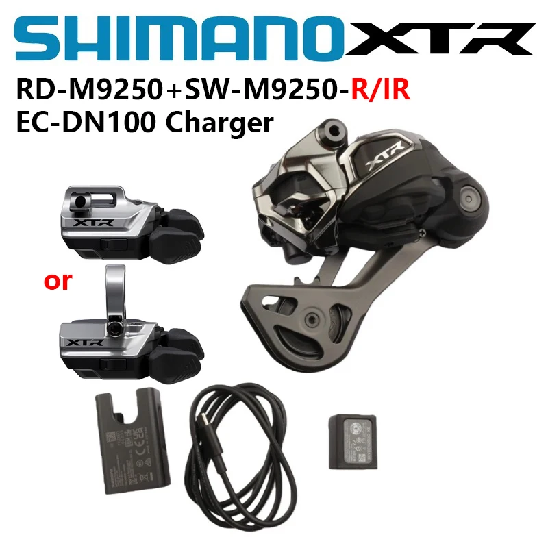 Shimano XTR M9200 Series 12S Di2 Mini Groupset RD-M9250-SGS SW-M9250-IR/R EC-DN100 Charger For Mountain Bike Electronic System
Shimano XTR M9200 Series 12S Di2 Mini Groupset RD-M9250-SGS SW-M9250-IR/R EC-DN100 Charger For Mountain Bike Electronic System