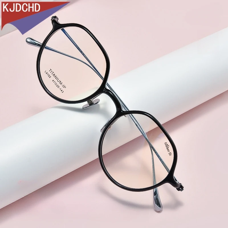 Fashion Ultra Light Glasses Vintage Titanium Transparent Eyewear Luxury Prescription Eyeglasses Frame for Women L9102Y
Fashion Ultra Light Glasses Vintage Titanium Transparent Eyewear Luxury Prescription Eyeglasses Frame for Women L9102Y