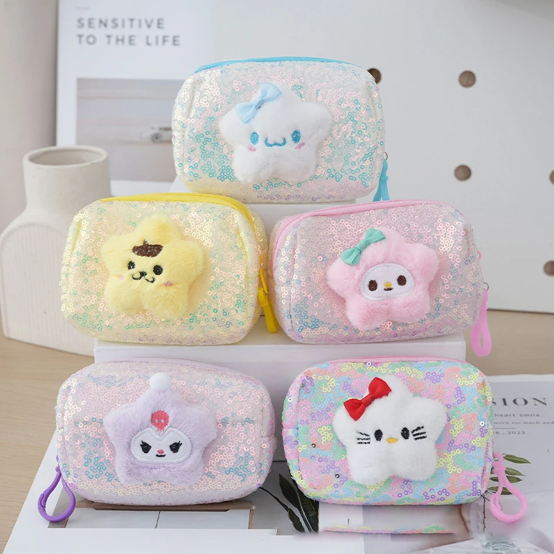 Cute Durable Wallet Anime Cartoon Sanrio Coin Purse Pendant Student Mini Storage Bag Kawaii Fashion Headphone Bag Birthday Gifts
Cute Durable Wallet Anime Cartoon Sanrio Coin Purse Pendant Student Mini Storage Bag Kawaii Fashion Headphone Bag Birthday Gifts