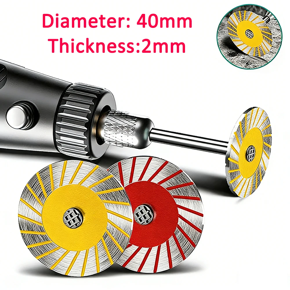 40mm Cutting Disc 6mm Shank Circular Saw Blade Diamond Sanding Disc Grinding Wheel With Thread Wood Metal Stone Granite Marble
40mm Cutting Disc 6mm Shank Circular Saw Blade Diamond Sanding Disc Grinding Wheel With Thread Wood Metal Stone Granite Marble