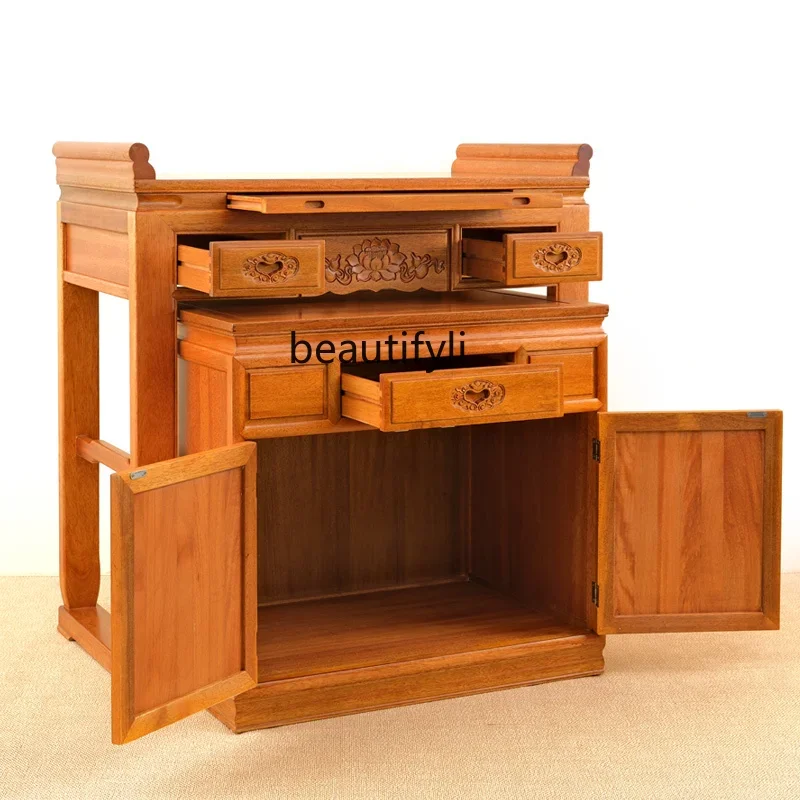 NEW Altar Solid Wood Home New Chinese Buddha Worship Table Incense Burner Table Modern Minimalist Worship Table
NEW Altar Solid Wood Home New Chinese Buddha Worship Table Incense Burner Table Modern Minimalist Worship Table