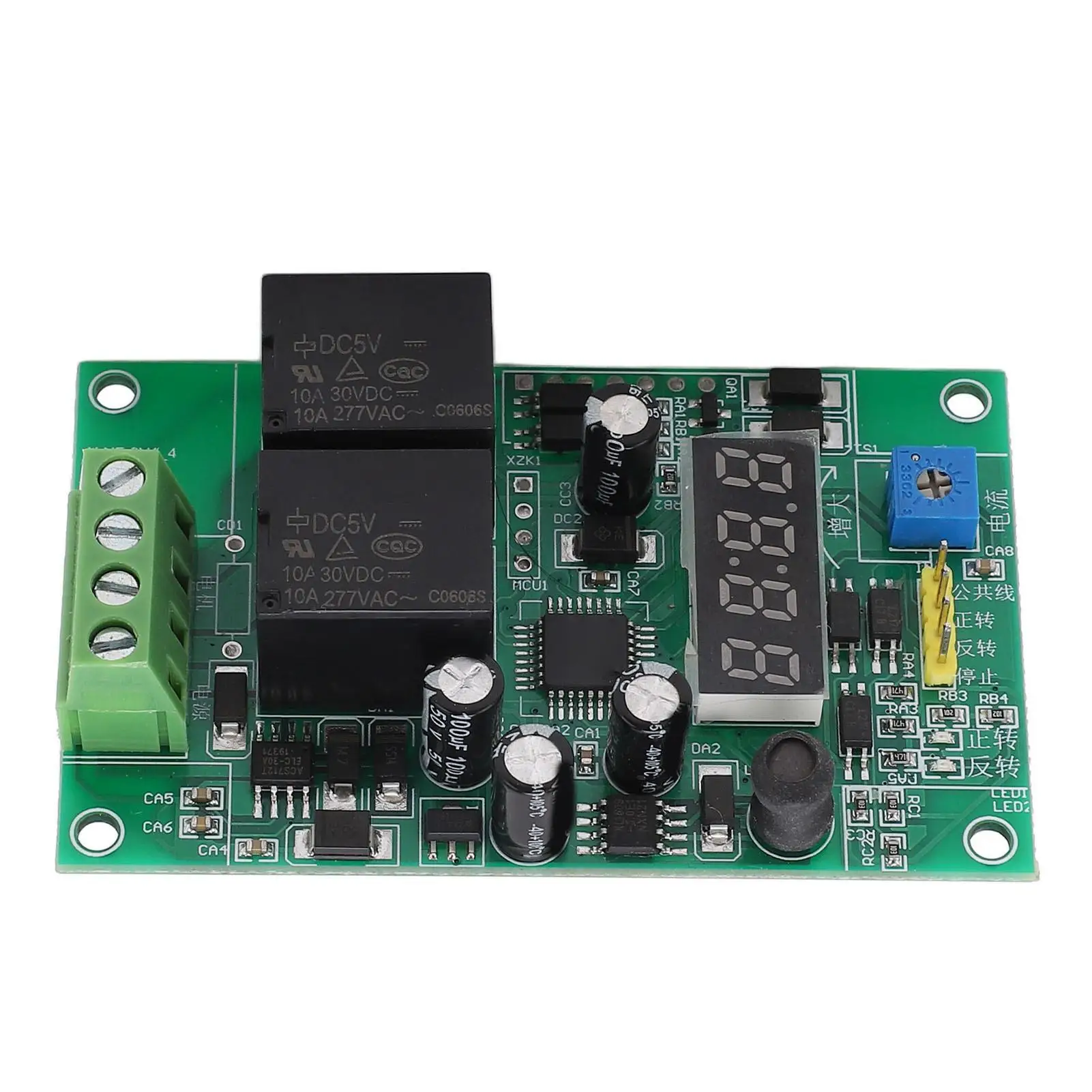 DC5-36V Dual Channel Digital LED Time Delay Relay Module with Timing Control and Switch Cycle Timer
DC5-36V Dual Channel Digital LED Time Delay Relay Module with Timing Control and Switch Cycle Timer