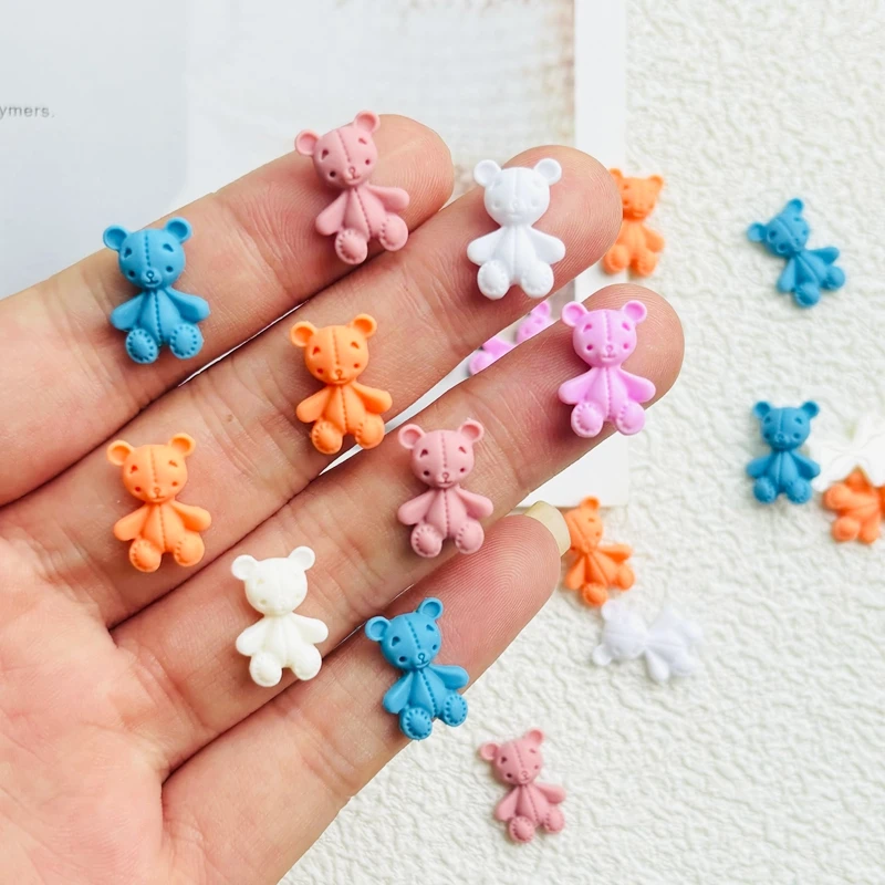 50Pcs New Lovely Cartoon3D Little Bear bowknot Resin Flat Back DIY Manicure Accessories Crafts A46
50Pcs New Lovely Cartoon3D Little Bear bowknot Resin Flat Back DIY Manicure Accessories Crafts A46