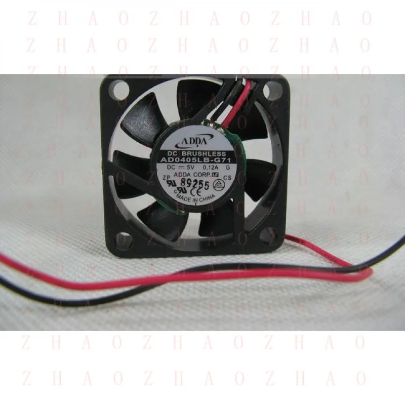 L+ FOR ADDA 4010 AD0405LB-G71 DC 5V 0.12A cooling fan double ball 2-Wire
L+ FOR ADDA 4010 AD0405LB-G71 DC 5V 0.12A cooling fan double ball 2-Wire