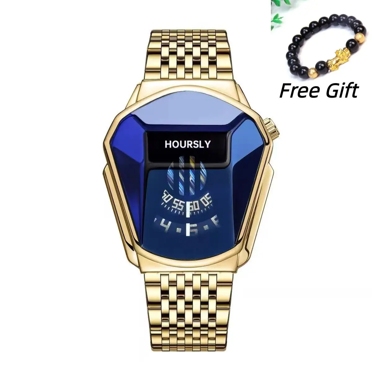 Luxury Hoursly Brand Trend Cool Men's Wrist Watch Stainless Steel Technology Fashion Quartz Watch For Men 2024 Relogio Masculino
Luxury Hoursly Brand Trend Cool Men's Wrist Watch Stainless Steel Technology Fashion Quartz Watch For Men 2024 Relogio Masculino