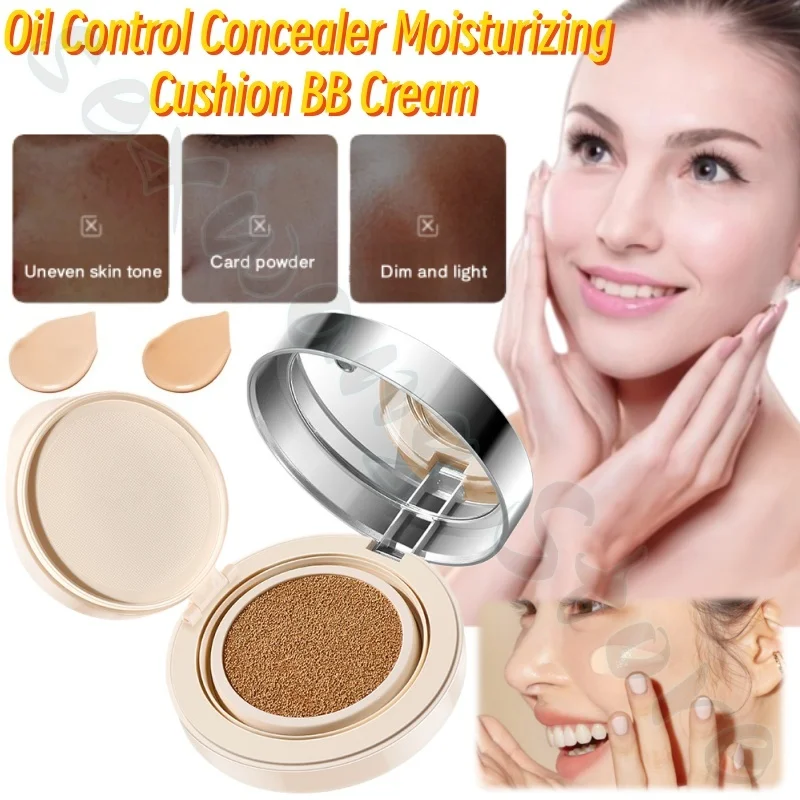 VOUO Soft Mist Air Cushion Cream Concealer Moisturizing Lightweight Invisible Pore Air Cushion BB Cream Creamy Skin Foundation
VOUO Soft Mist Air Cushion Cream Concealer Moisturizing Lightweight Invisible Pore Air Cushion BB Cream Creamy Skin Foundation