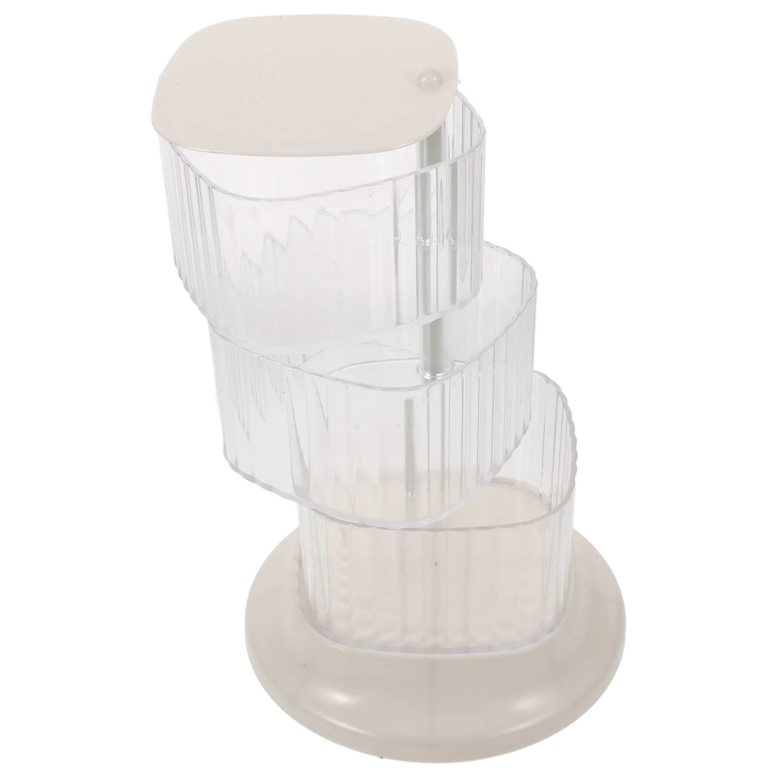 Rotating Desktop Storage Box Clear ganizer 3 Layers Hair Tie Jewelry Holder Bracelet Necklace Case Accessories Display
Rotating Desktop Storage Box Clear ganizer 3 Layers Hair Tie Jewelry Holder Bracelet Necklace Case Accessories Display