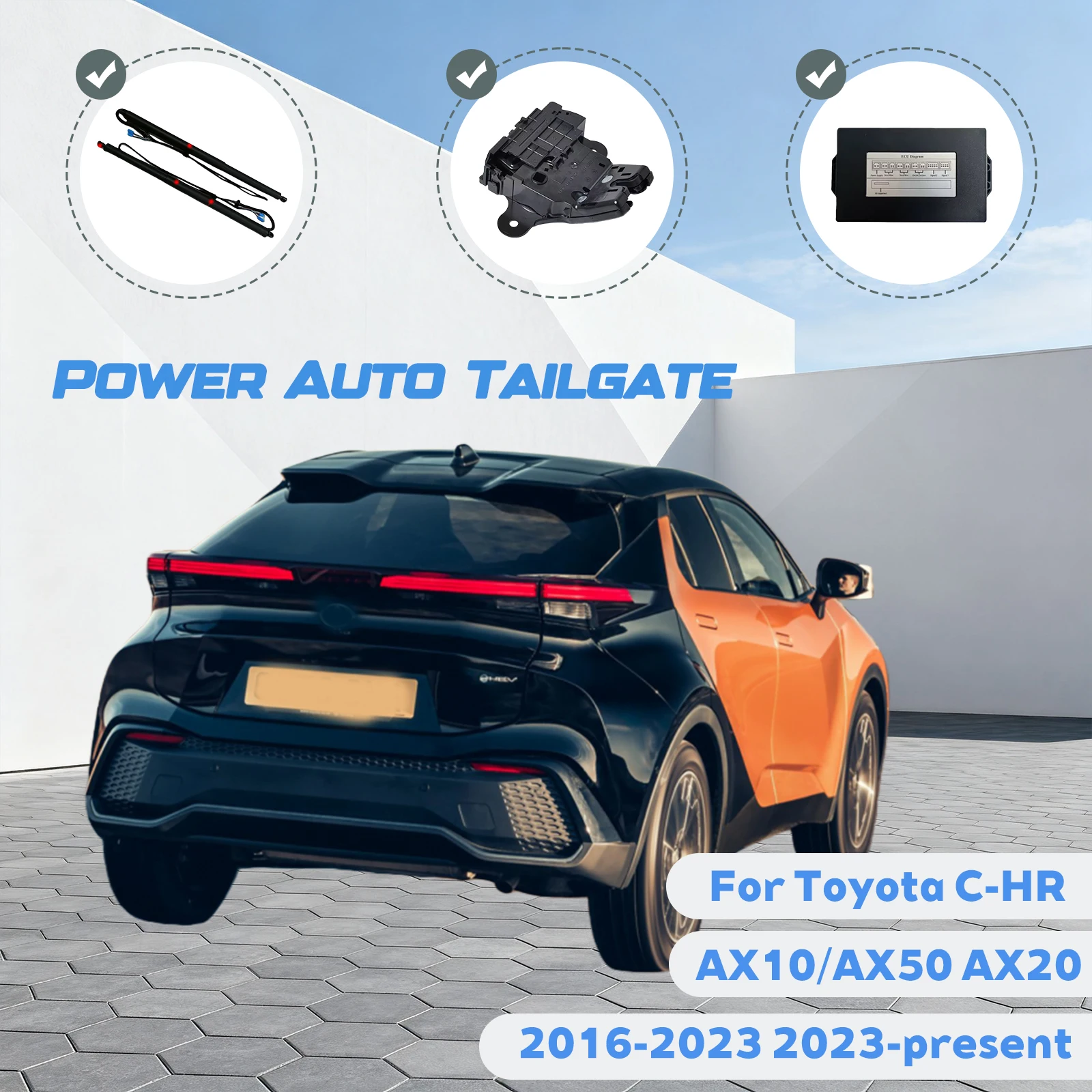 For Toyota C-HR AX10/AX50 AX20 2016-present Car Automatic Lifting kit Opening Trunk Intelligent Electric Tail Gate Lift Tailgate
For Toyota C-HR AX10/AX50 AX20 2016-present Car Automatic Lifting kit Opening Trunk Intelligent Electric Tail Gate Lift Tailgate