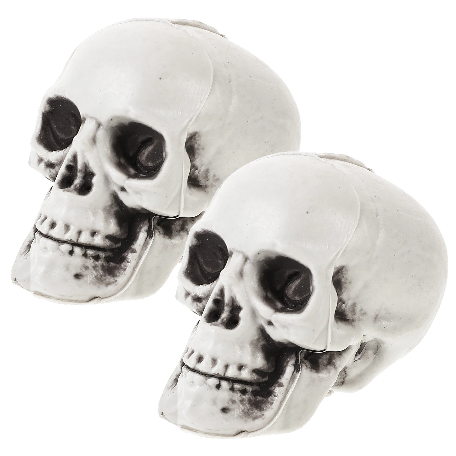 2pcs Halloween Scary Simulation 12 Foot Mini Plastic Skull Props for Bar Haunted House Roombreak Party
2pcs Halloween Scary Simulation 12 Foot Mini Plastic Skull Props for Bar Haunted House Roombreak Party