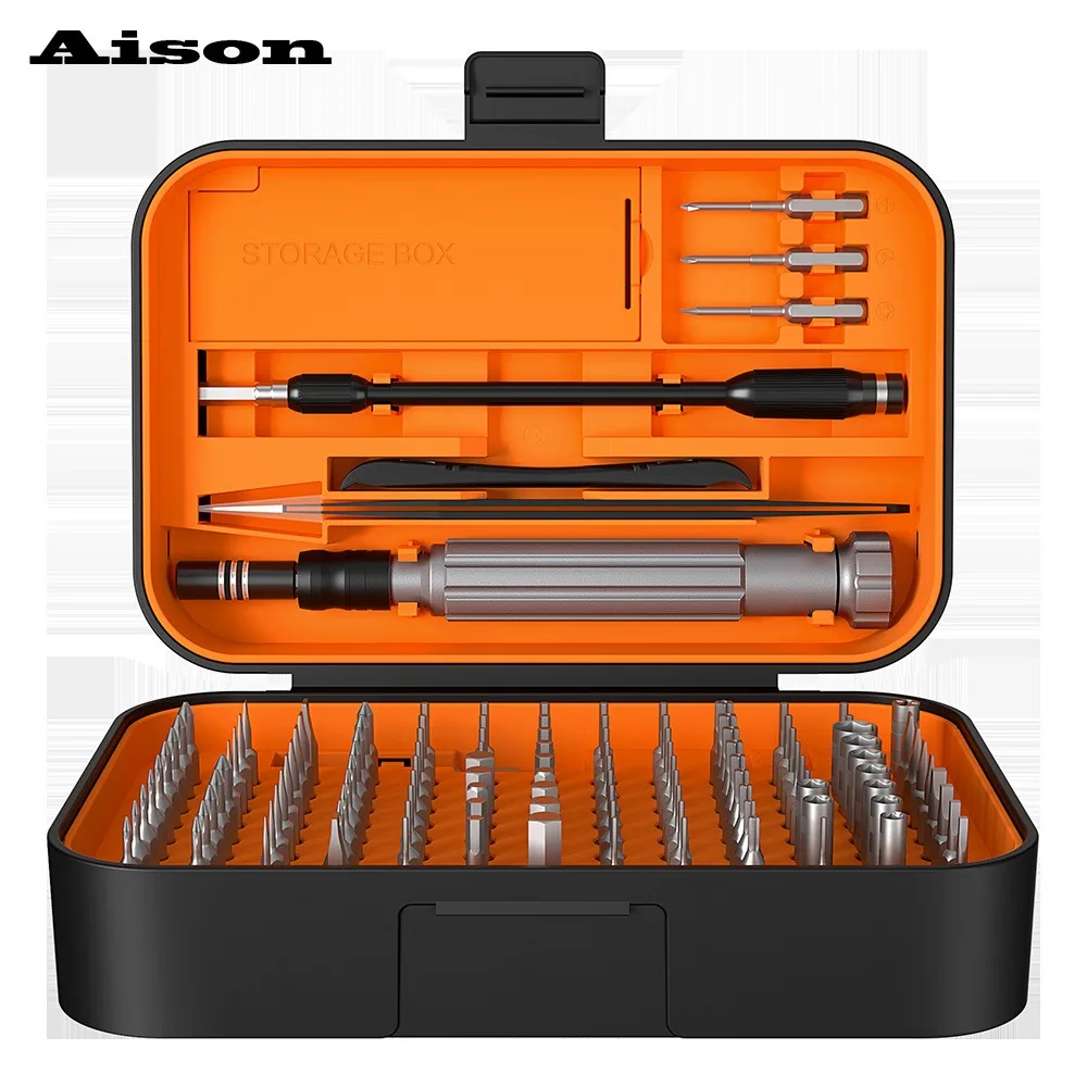 150 in 1 Multifunctional Precision Screwdriver Set with Phillips Head and Multiple Tools for Laptop Repair and DIY Bit Set
150 in 1 Multifunctional Precision Screwdriver Set with Phillips Head and Multiple Tools for Laptop Repair and DIY Bit Set