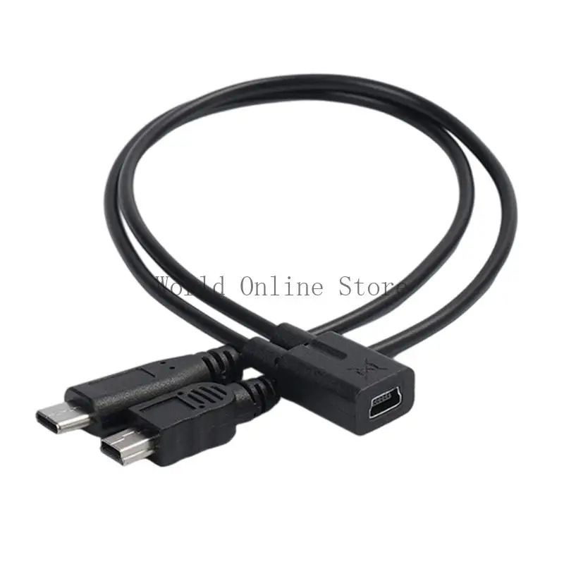 Двойная зарядка Mini USB 5p Женская до типа C Кабельная линия для телефонов таблетки 87HC
Двойная зарядка Mini USB 5p Женская до типа C Кабельная линия для телефонов таблетки 87HC