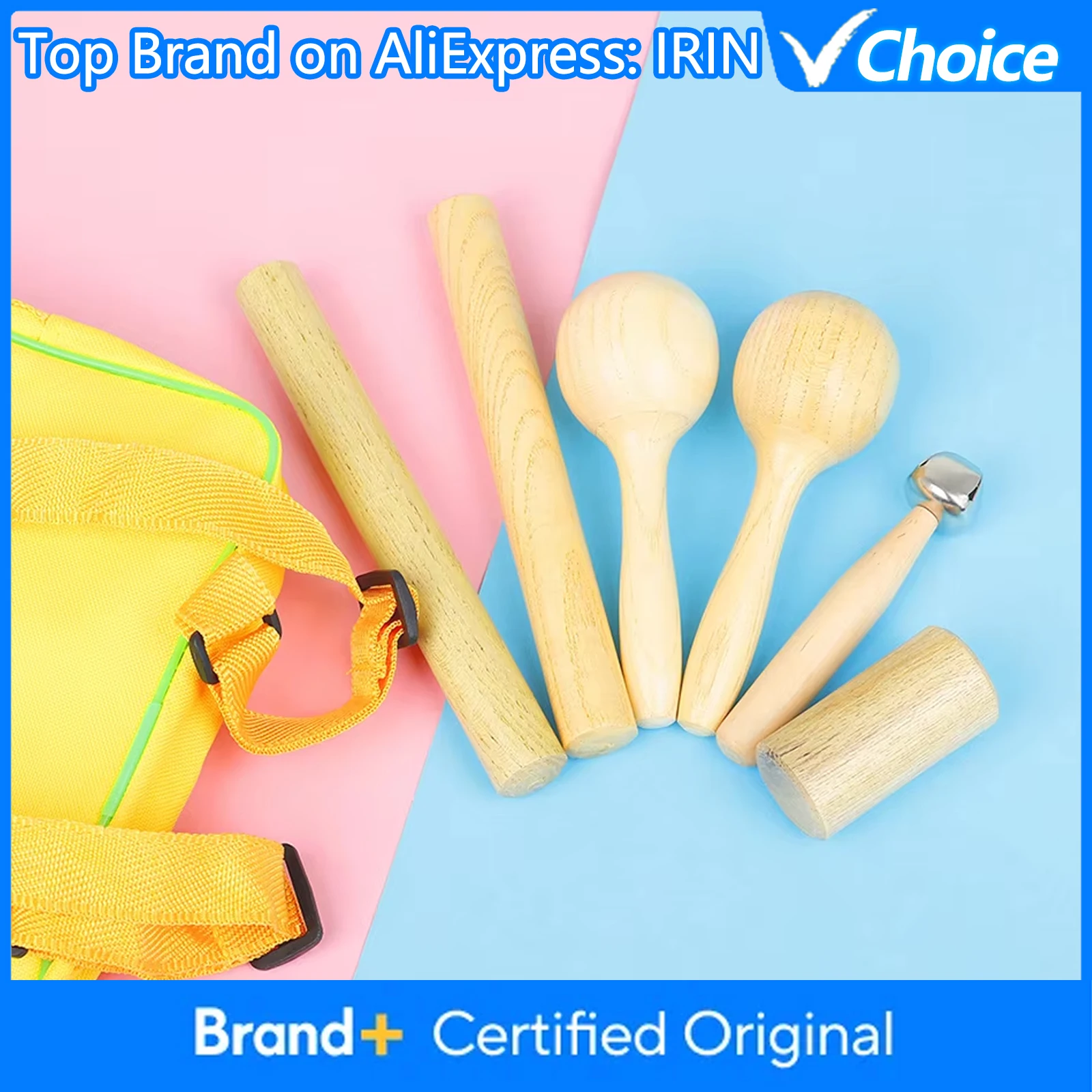 IRIN Orff Instrument Set Sand Hammers Cylinders Stick Finger Bells Percussion Set Rhythm Sticks Hand Bell Wooden Sand Hammer Set
IRIN Orff Instrument Set Sand Hammers Cylinders Stick Finger Bells Percussion Set Rhythm Sticks Hand Bell Wooden Sand Hammer Set