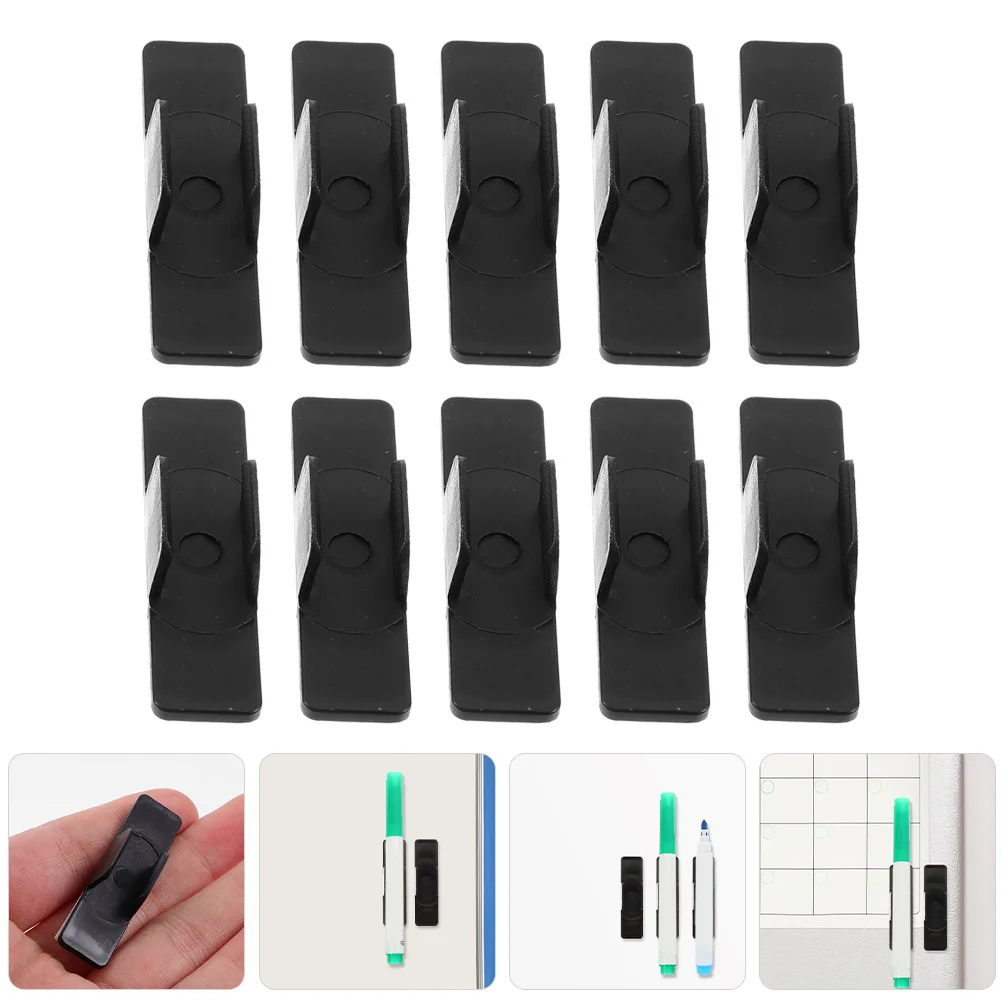 10pcs Pen Holder Clips Small Whiteboard Marker Clamps Plastic Adhesive Pen Clip For Office School Wall Mount Organizer
10pcs Pen Holder Clips Small Whiteboard Marker Clamps Plastic Adhesive Pen Clip For Office School Wall Mount Organizer