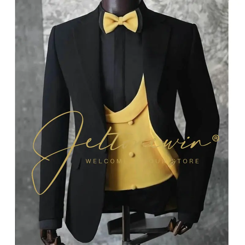 Brand Men Suit 2022 Wedding Suits for Men Shawl Collar 3 Pieces Slim Fit Suit Mens Tuxedo Jacket Man Suits For Groom Wedding
Brand Men Suit 2022 Wedding Suits for Men Shawl Collar 3 Pieces Slim Fit Suit Mens Tuxedo Jacket Man Suits For Groom Wedding