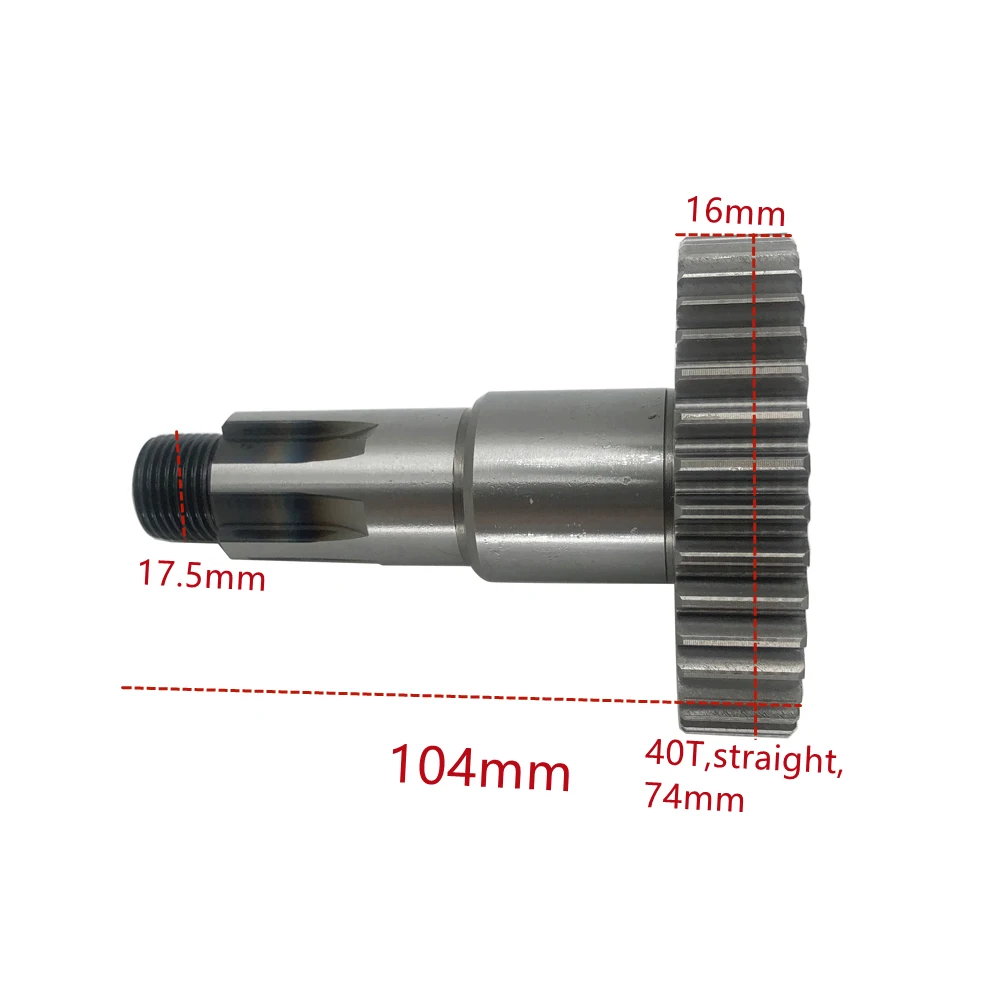 Output Gear Shaft For Kayo AU200 LX200M CVT LC162FMK E-TON 200 ATV Go Kart Engine
Output Gear Shaft For Kayo AU200 LX200M CVT LC162FMK E-TON 200 ATV Go Kart Engine