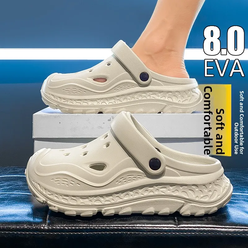 Men's Summer Outdoor Anti-Slip Slippers Big Size 45 Beach Sandals Wear-Resistant Slip-Resistant Hole Design Two-Purpose Slippers
Men's Summer Outdoor Anti-Slip Slippers Big Size 45 Beach Sandals Wear-Resistant Slip-Resistant Hole Design Two-Purpose Slippers