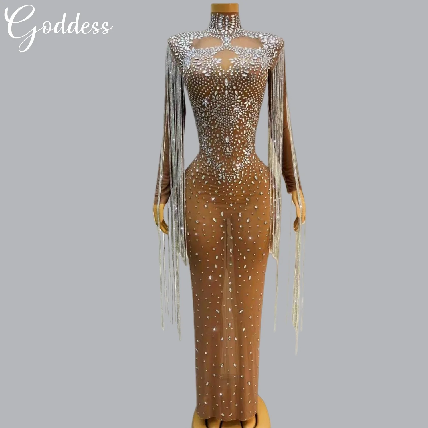Shining Rhinestone Royal Supreme Dress Wedding Prom Queen's Style Long Dress Elegant Luxury Women's SexyDress Drag Queen Costume
Shining Rhinestone Royal Supreme Dress Wedding Prom Queen's Style Long Dress Elegant Luxury Women's SexyDress Drag Queen Costume