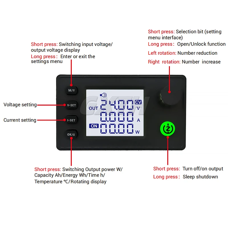 SK90 DC Adjustable Voltage Regulator DIY Constant Voltage And Current Charging Module Step-up And Step-down SK40
SK90 DC Adjustable Voltage Regulator DIY Constant Voltage And Current Charging Module Step-up And Step-down SK40