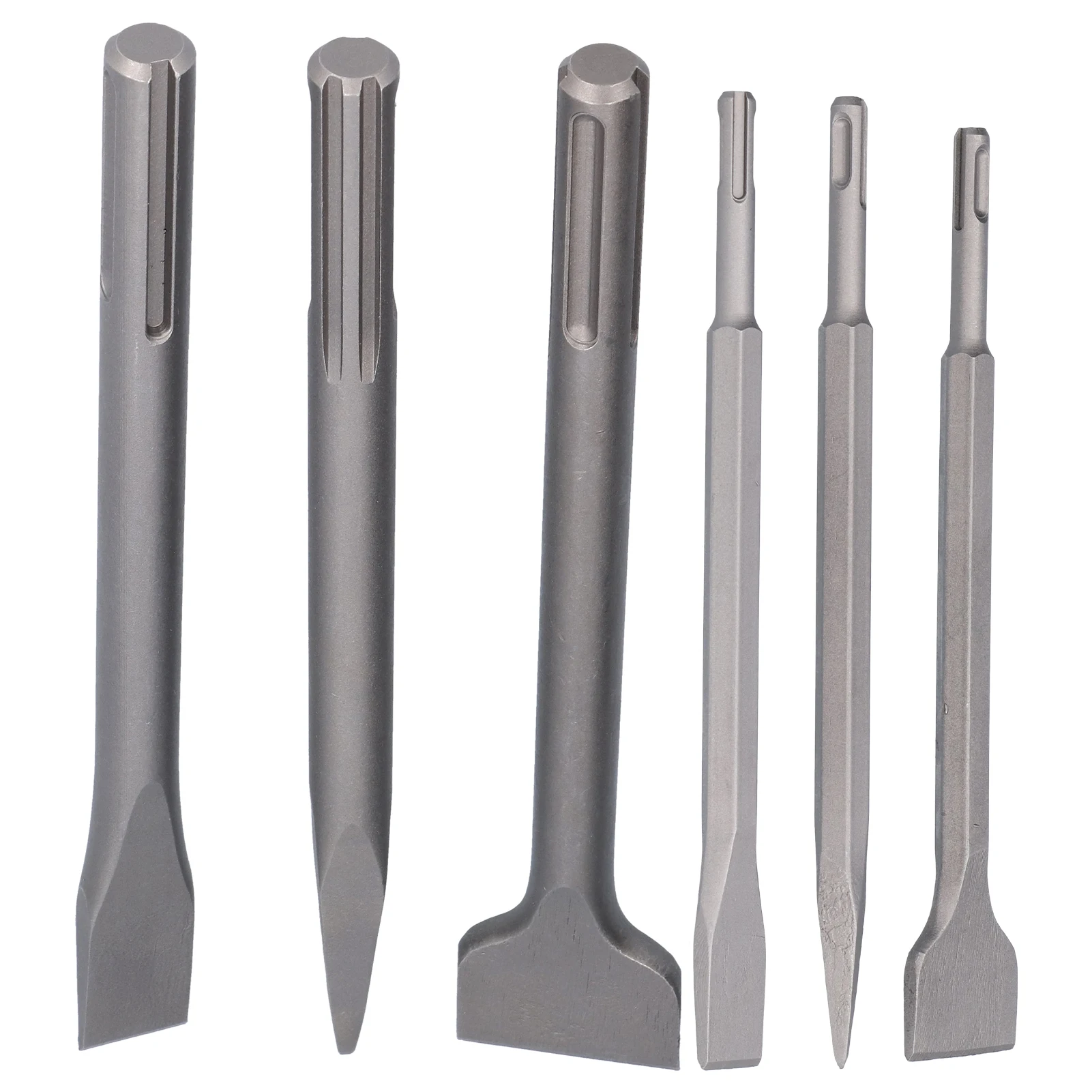 3Pcs Chisel Carbon Steel Scaling Flat Point Rotating Hammer Drill Bits for Tile Concrete Work Hammer Drill Chisel Set Chisel Kit
3Pcs Chisel Carbon Steel Scaling Flat Point Rotating Hammer Drill Bits for Tile Concrete Work Hammer Drill Chisel Set Chisel Kit