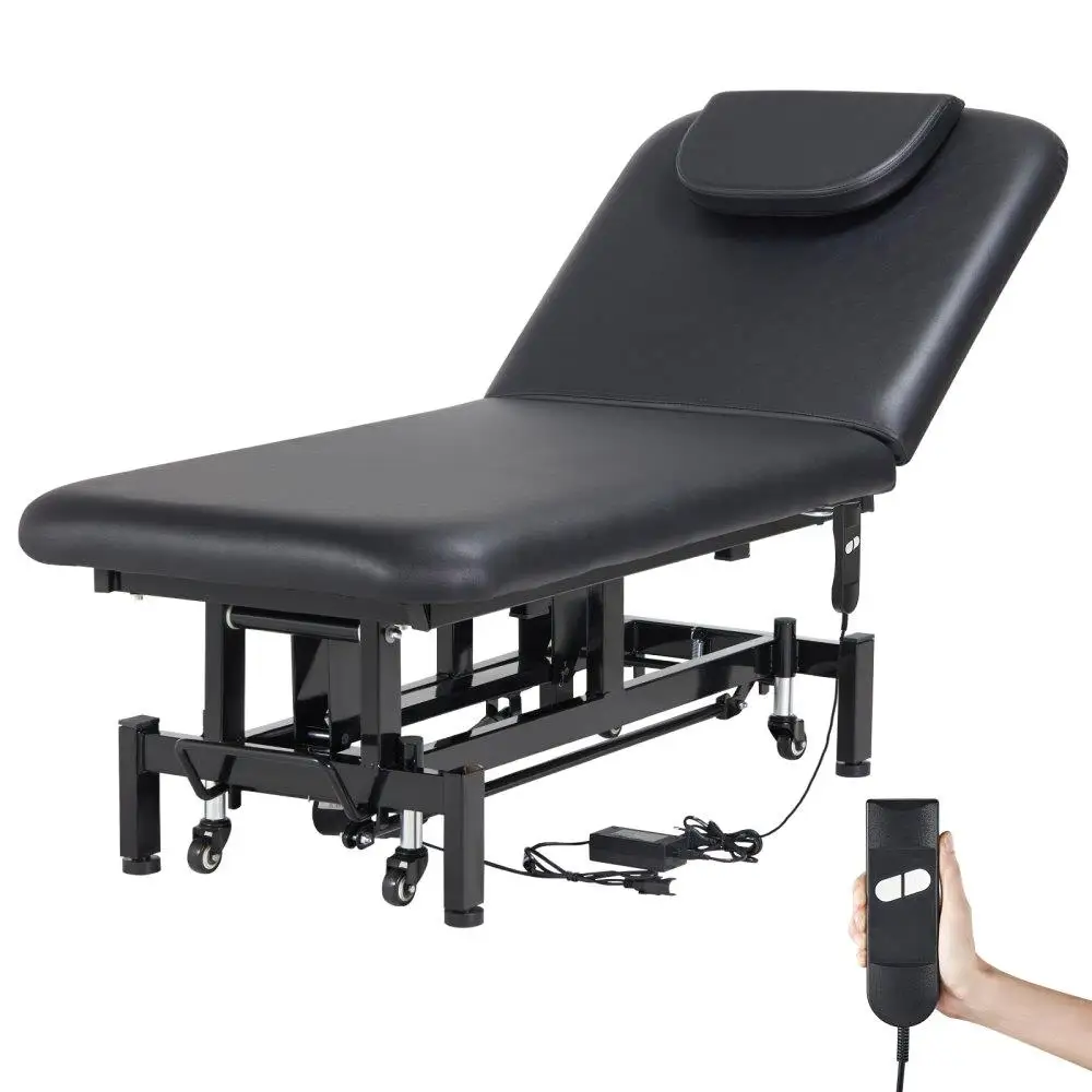 Electric Adjustable Massage Table with Height Control Backrest and Wheels 550LBS Capacity for Spa Tattoo Therapy
Electric Adjustable Massage Table with Height Control Backrest and Wheels 550LBS Capacity for Spa Tattoo Therapy