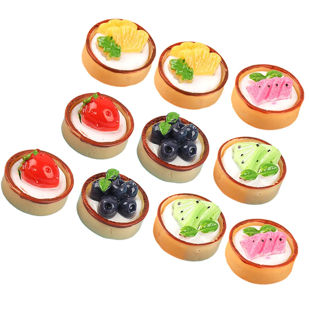 10 Pcs Cream Fruit Cake Ornament Mini Fake Decoration Artificial Food Props Cupcake Model DIY Accessories
10 Pcs Cream Fruit Cake Ornament Mini Fake Decoration Artificial Food Props Cupcake Model DIY Accessories