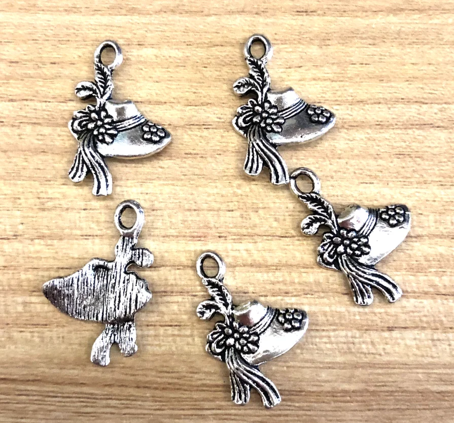 25pcs 22*14mm Zinc Alloy matel tibetan silver color lovely hat pendants for handmade accessories HW3490
25pcs 22*14mm Zinc Alloy matel tibetan silver color lovely hat pendants for handmade accessories HW3490