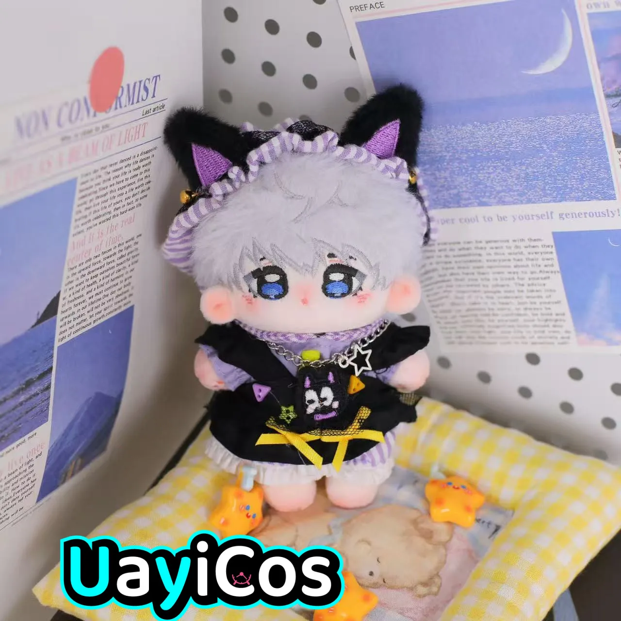 В наличии 10 см Love and Deepspace Xavier мягкие плюшевые куклы одежда подушка орнамент аниме фигурка игровая игрушка детский подарок на Хэллоуин
В наличии 10 см Love and Deepspace Xavier мягкие плюшевые куклы одежда подушка орнамент аниме фигурка игровая игрушка детский подарок на Хэллоуин