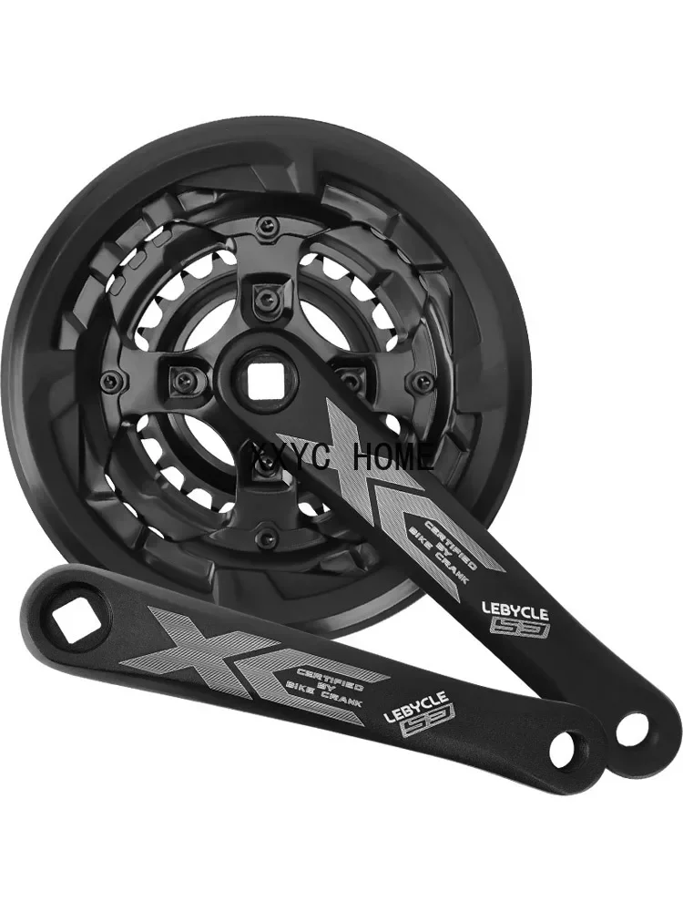 Mountain Bicycle Crankset Square Hole Gear Plate Aluminum Alloy Chain Plate Middle Shaft Suit Crank Ski Pad Accessories
Mountain Bicycle Crankset Square Hole Gear Plate Aluminum Alloy Chain Plate Middle Shaft Suit Crank Ski Pad Accessories