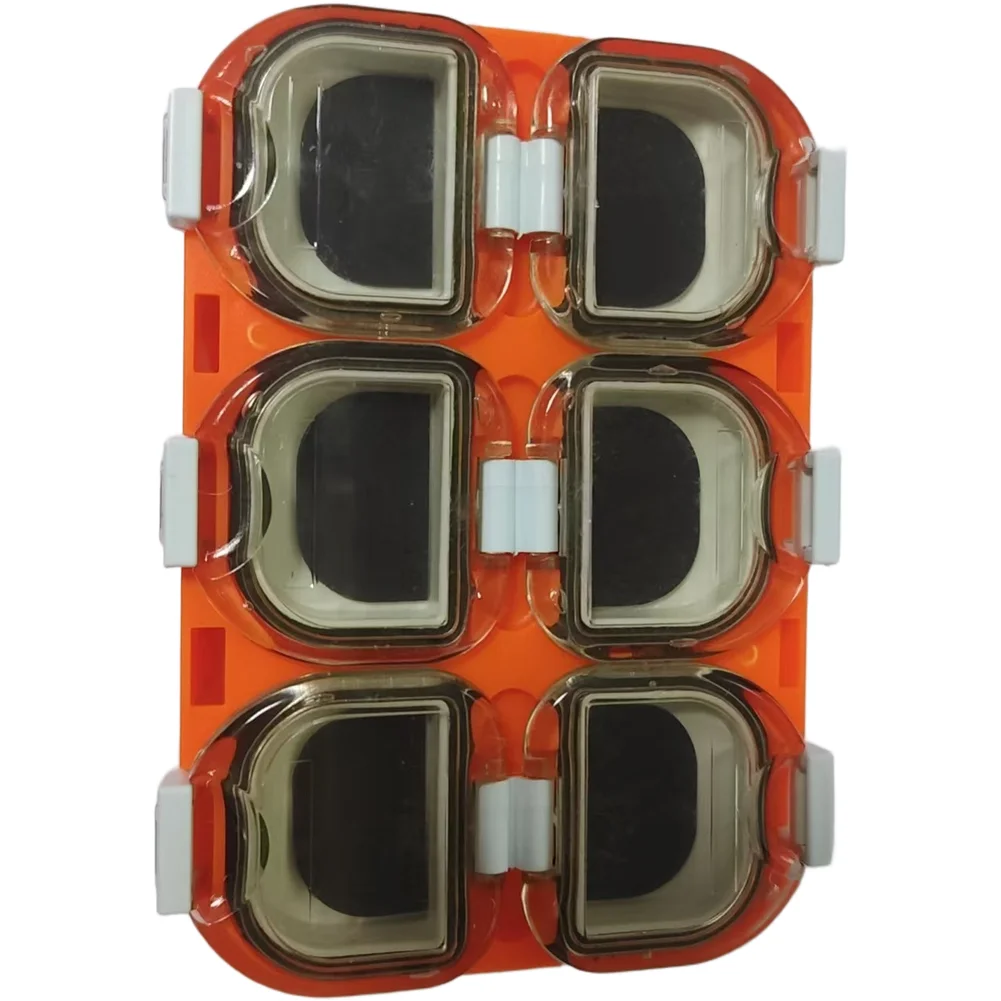 Boat Fishing Magnetic Tackle Box 6 Slots Organizer Multi Compartment Tackle Storage Fishing Tackle Box Rose Red,Orange
Boat Fishing Magnetic Tackle Box 6 Slots Organizer Multi Compartment Tackle Storage Fishing Tackle Box Rose Red,Orange