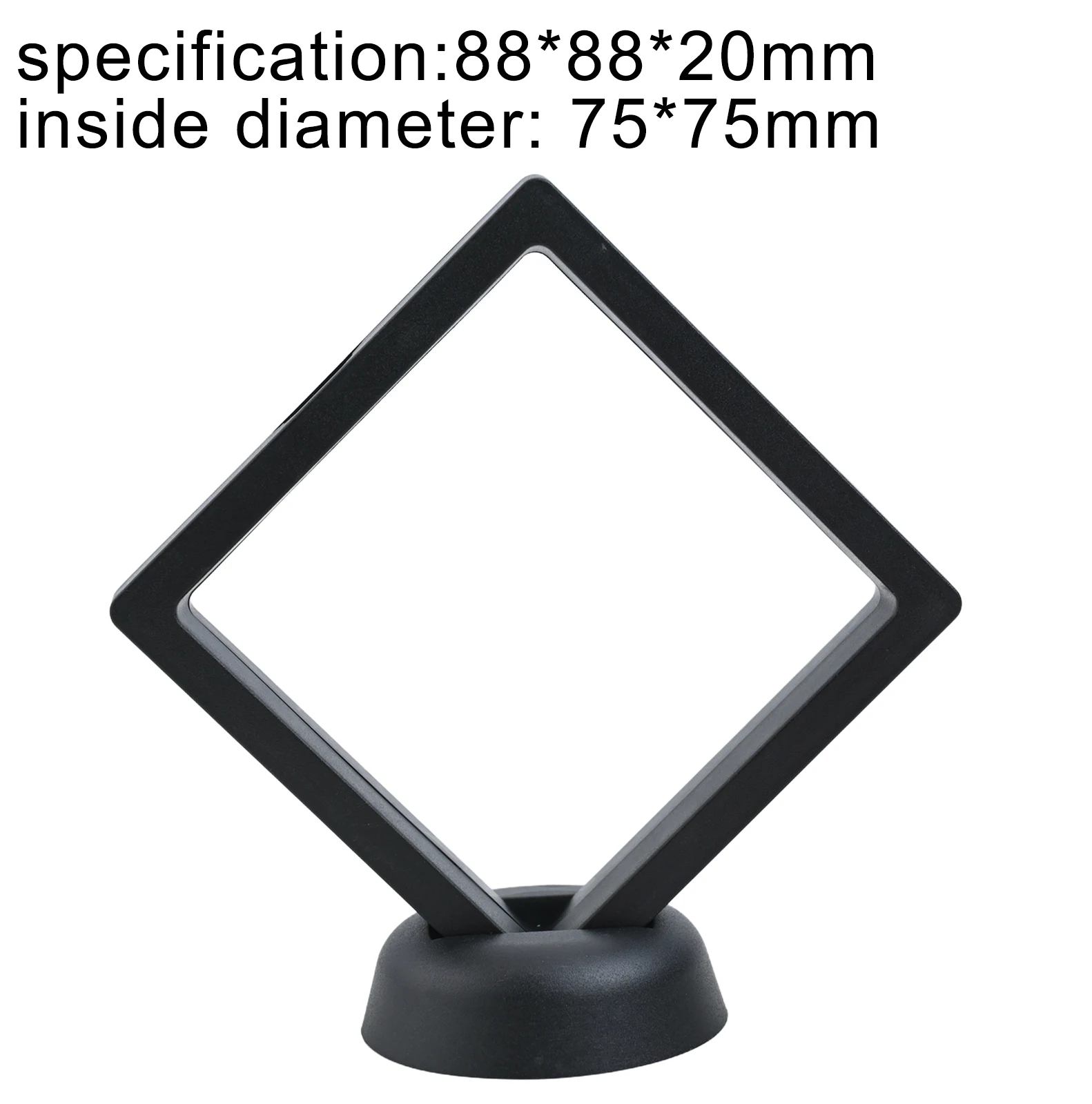 2pcs Coin Frame Penny 90*90mm Decoration Plastic Floating Display Holder Box Case Square Collection Protection
2pcs Coin Frame Penny 90*90mm Decoration Plastic Floating Display Holder Box Case Square Collection Protection