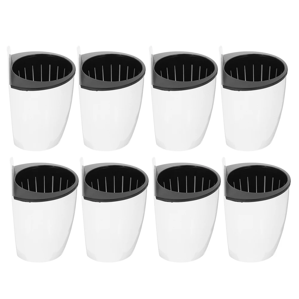 8pcs Hanging Flower Pot Succulent Pots Self Watering Planter Indoor Plants Plastic Automatic Absorbing Creative Round
8pcs Hanging Flower Pot Succulent Pots Self Watering Planter Indoor Plants Plastic Automatic Absorbing Creative Round