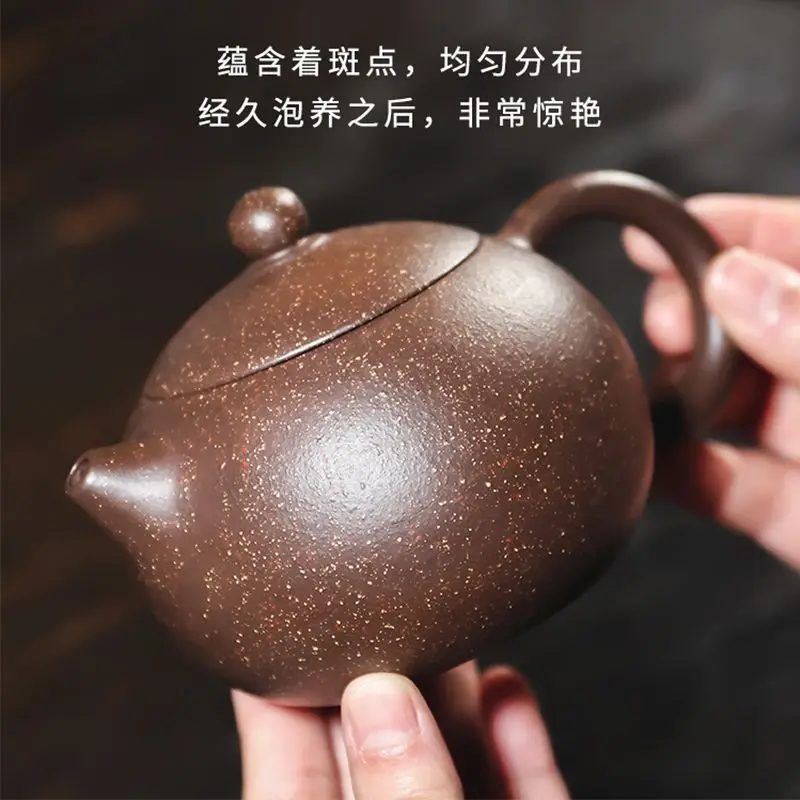 Yixing Colorful Xishi Coarse Teapot Breathable Purple Clay
Yixing Colorful Xishi Coarse Teapot Breathable Purple Clay