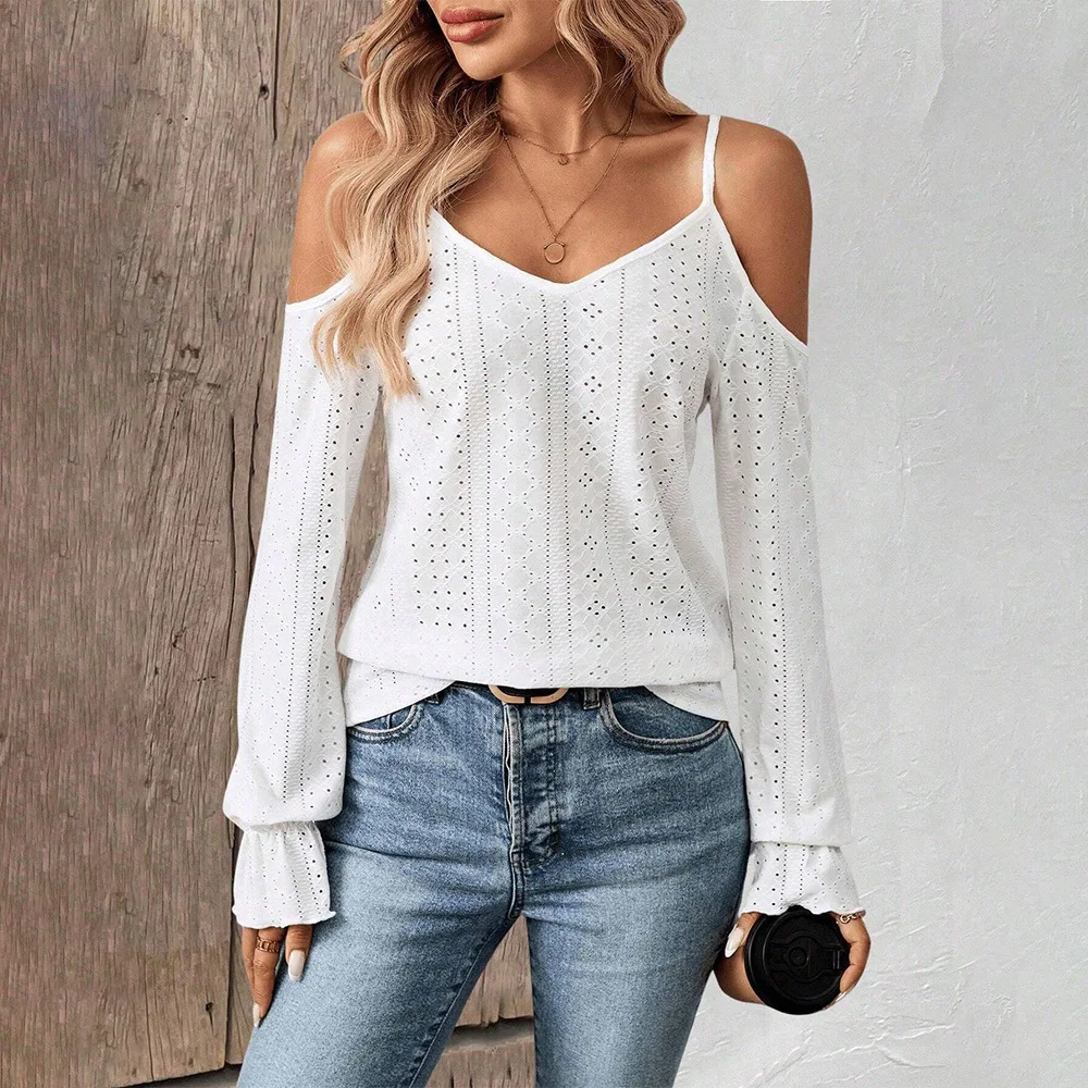 Elegant Style Women's T-shirt Sling Shoulder Simple Design H-Shape Skirt Mid-Year Winter Season Embroidery Detail PVC Material
Elegant Style Women's T-shirt Sling Shoulder Simple Design H-Shape Skirt Mid-Year Winter Season Embroidery Detail PVC Material