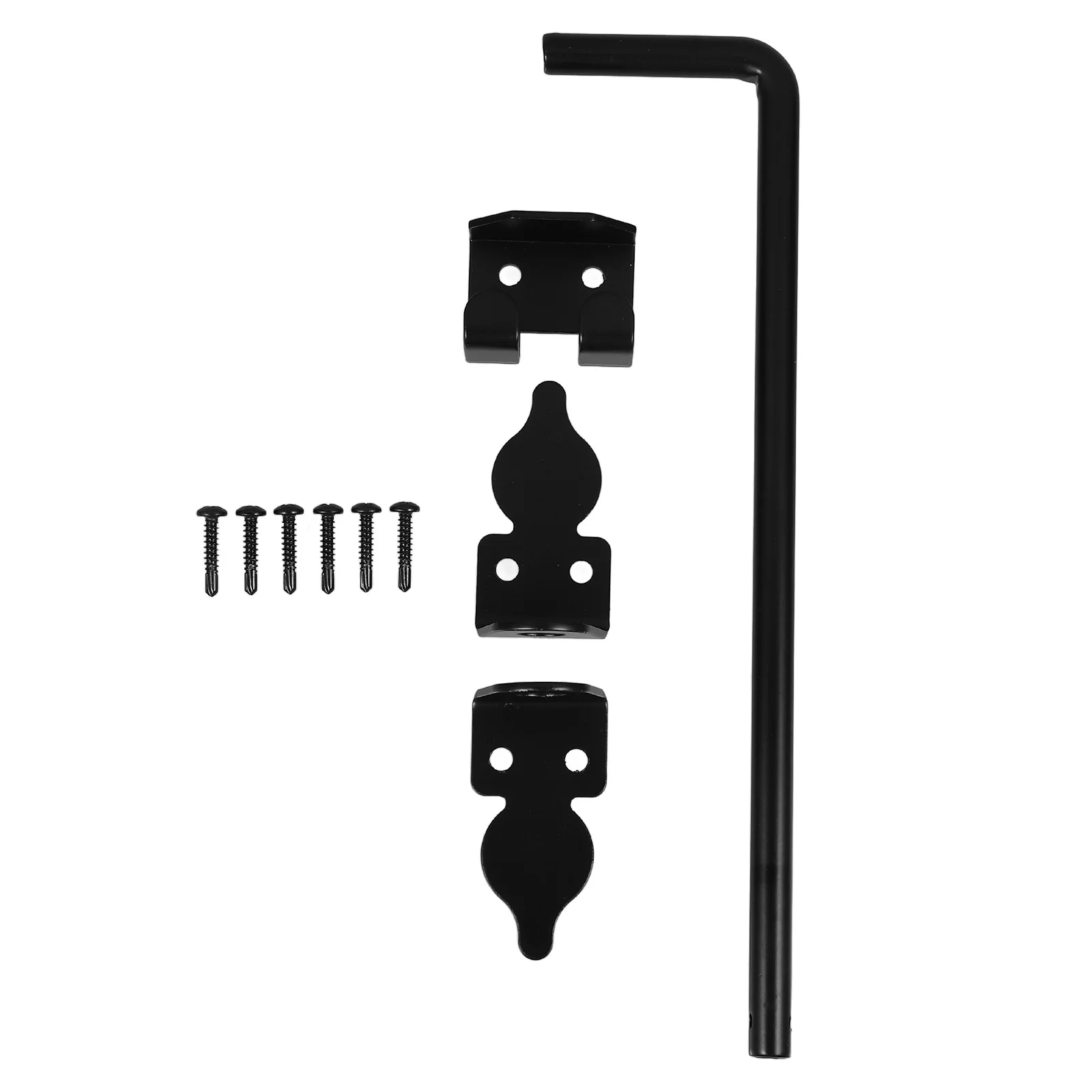 Heavy Duty Door Bolt Cane Black Finish Gate Latch Fence Hardware Shed Rods Durable Surface Mounted Wooden Doors
Heavy Duty Door Bolt Cane Black Finish Gate Latch Fence Hardware Shed Rods Durable Surface Mounted Wooden Doors