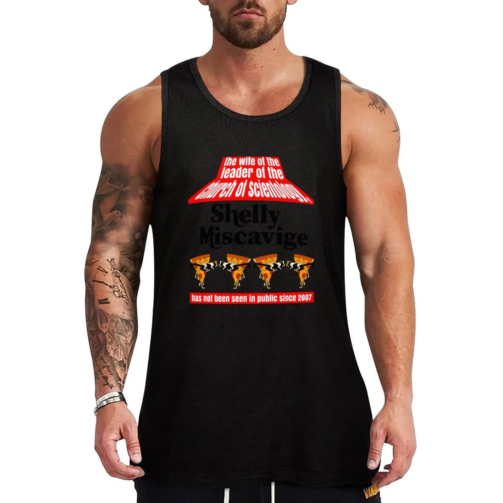 The Wife Of The Leader Of The Church Of Scientology Shelly Miscavige Tank Top Gym T-shirts for men men clothes
The Wife Of The Leader Of The Church Of Scientology Shelly Miscavige Tank Top Gym T-shirts for men men clothes