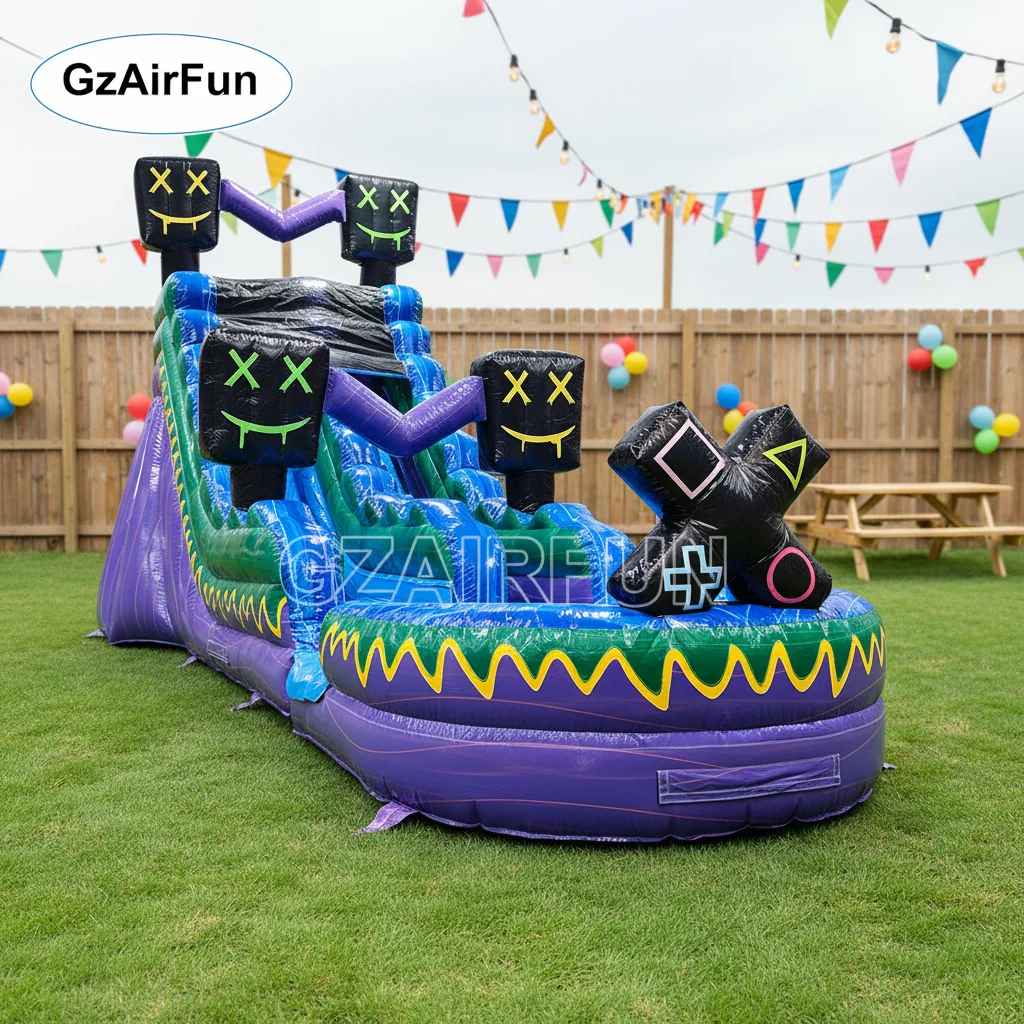 Commercial-grade Inflatable Level up Water Slide with Water Pool Is Perfect for Kids and Adults to Attend Parties and Events
Commercial-grade Inflatable Level up Water Slide with Water Pool Is Perfect for Kids and Adults to Attend Parties and Events