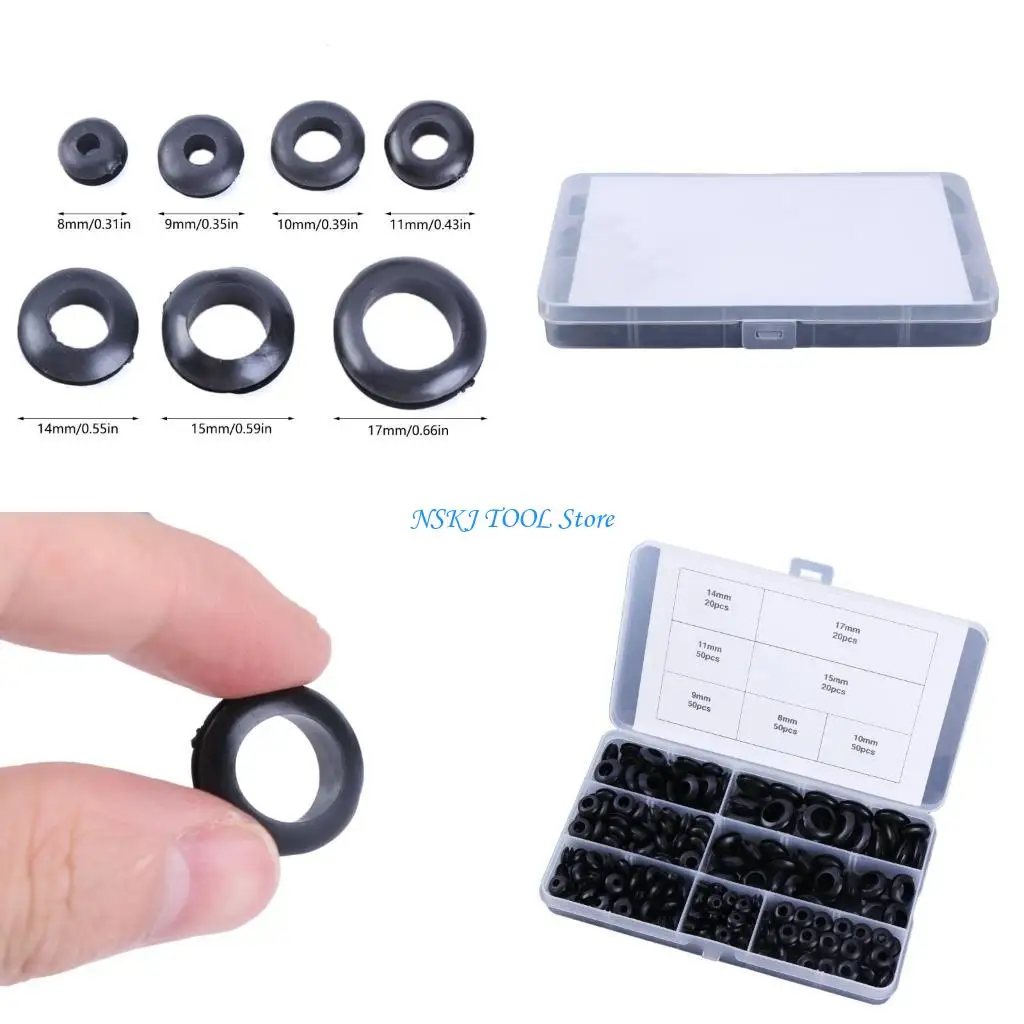 L8RC Rubber Wire Sleeve Set Electrical Seal set Essential Rubber Wire Bushing Set
L8RC Rubber Wire Sleeve Set Electrical Seal set Essential Rubber Wire Bushing Set