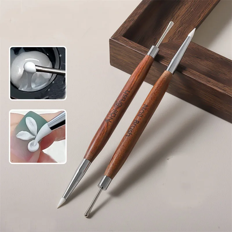 1Pc Double Head Wood Nail Art Brush Spatula Poly Nail Gel Pen Manicure Tip Extension Acrylic Builder Accessory Rod Tool
1Pc Double Head Wood Nail Art Brush Spatula Poly Nail Gel Pen Manicure Tip Extension Acrylic Builder Accessory Rod Tool