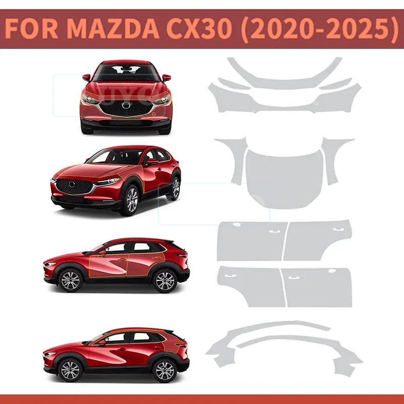 For Mazda CX30 CX-30 2020-2025 Paint Protection Film Self-Healing Bra PPF Body Sticker Accessories Anti-Scratch Resistant
For Mazda CX30 CX-30 2020-2025 Paint Protection Film Self-Healing Bra PPF Body Sticker Accessories Anti-Scratch Resistant
