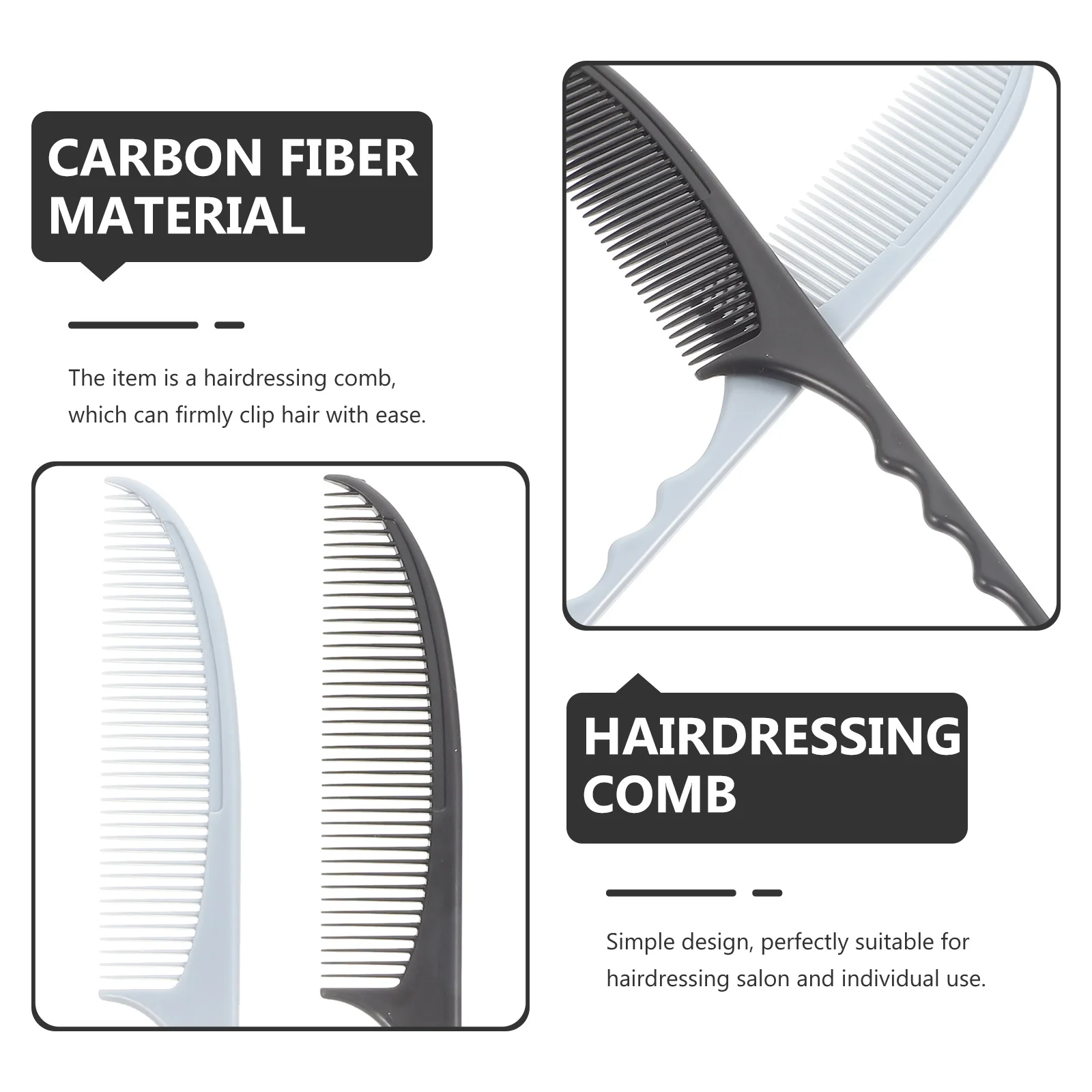 4Pcs Anti-Static Tail Comb Hair Styling Tool for Professional Hairdressers Fine Thick Curly Hair Pin Tail Haircut Comb Salon Use
4Pcs Anti-Static Tail Comb Hair Styling Tool for Professional Hairdressers Fine Thick Curly Hair Pin Tail Haircut Comb Salon Use