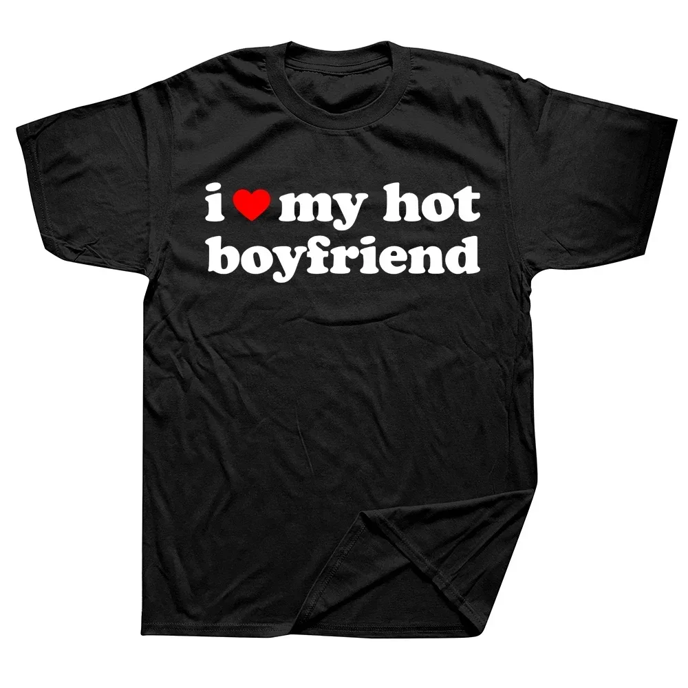 Fun I love my sexy boyfriend Graphic Street Birthday Gift style Harajuku Casual fashion Men women universal short sleeve T-shirt
Fun I love my sexy boyfriend Graphic Street Birthday Gift style Harajuku Casual fashion Men women universal short sleeve T-shirt