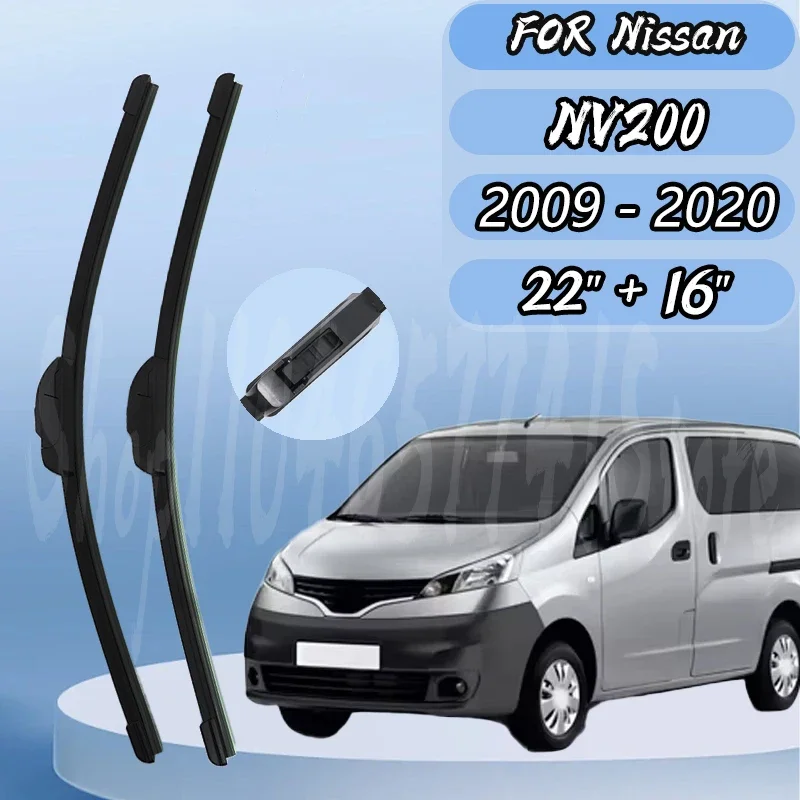 Car Wiper Front Wiper Blades For Nissan NV200 2009 - 2020 Windshield Windscreen Window Auto Accessories 22"+16"
Car Wiper Front Wiper Blades For Nissan NV200 2009 - 2020 Windshield Windscreen Window Auto Accessories 22"+16"