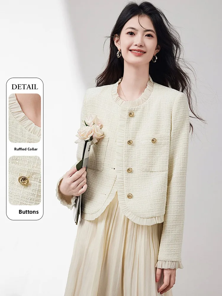 Korean Sle ort Quilted Jaet Women's Faion Spring Autumn 2026 New Breathable High Quali Polyester Fiber Coat
Korean Sle ort Quilted Jaet Women's Faion Spring Autumn 2026 New Breathable High Quali Polyester Fiber Coat