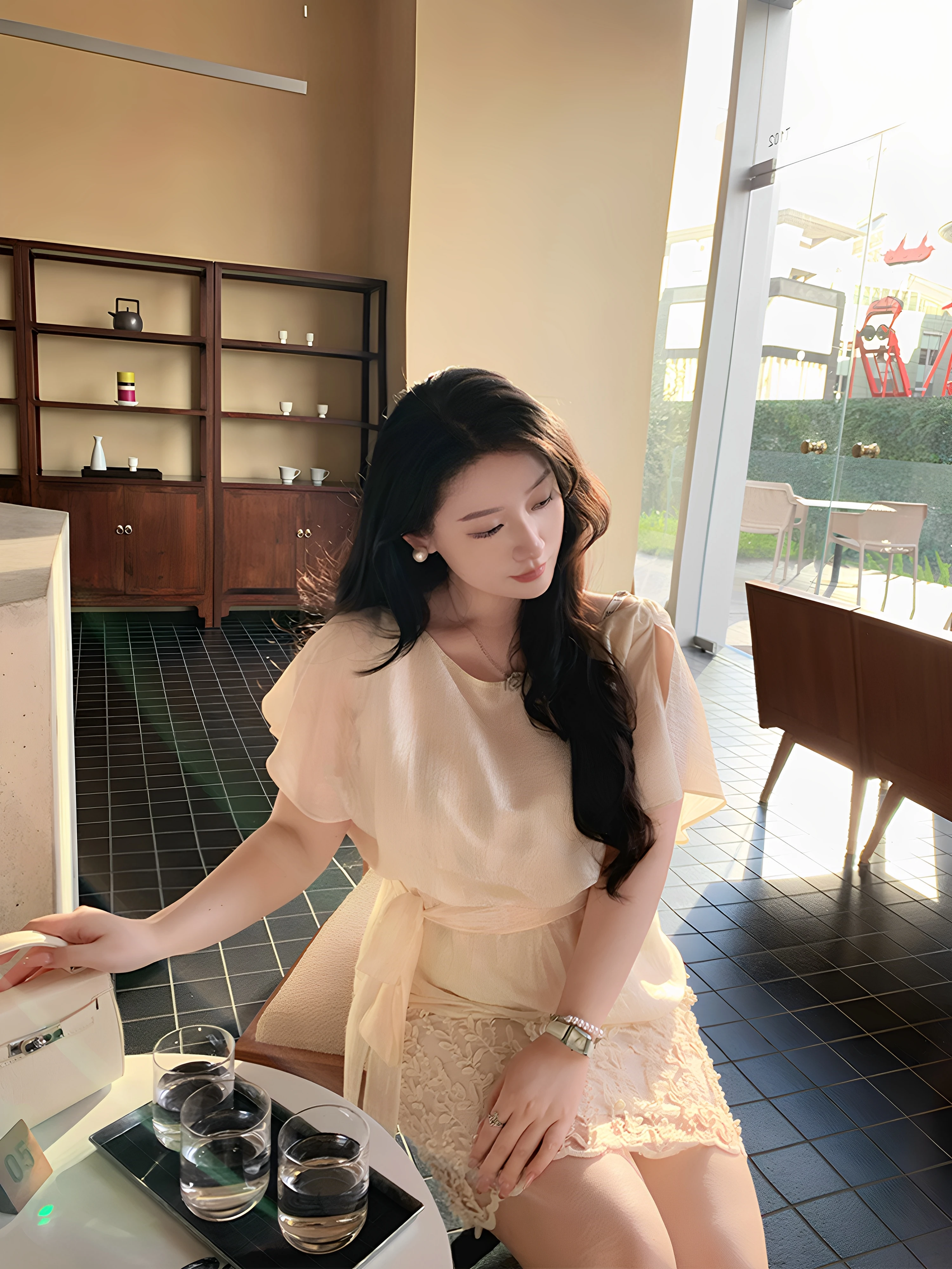 plus Size Women's Fashionable Lace Shirt And Skirt Set Elegant Slimming Design Casual Loose Fit Summer Polyester Viscose Blend
plus Size Women's Fashionable Lace Shirt And Skirt Set Elegant Slimming Design Casual Loose Fit Summer Polyester Viscose Blend