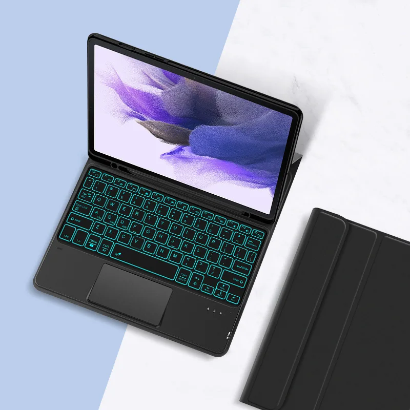 Backlight Touchpad Keyboard Case for Samsung Galaxy Tab S9FE S7 S8 S9 S8 Ultra S9 Ultra S9FE Plus Wireless Bluetooth Keyboard
Backlight Touchpad Keyboard Case for Samsung Galaxy Tab S9FE S7 S8 S9 S8 Ultra S9 Ultra S9FE Plus Wireless Bluetooth Keyboard