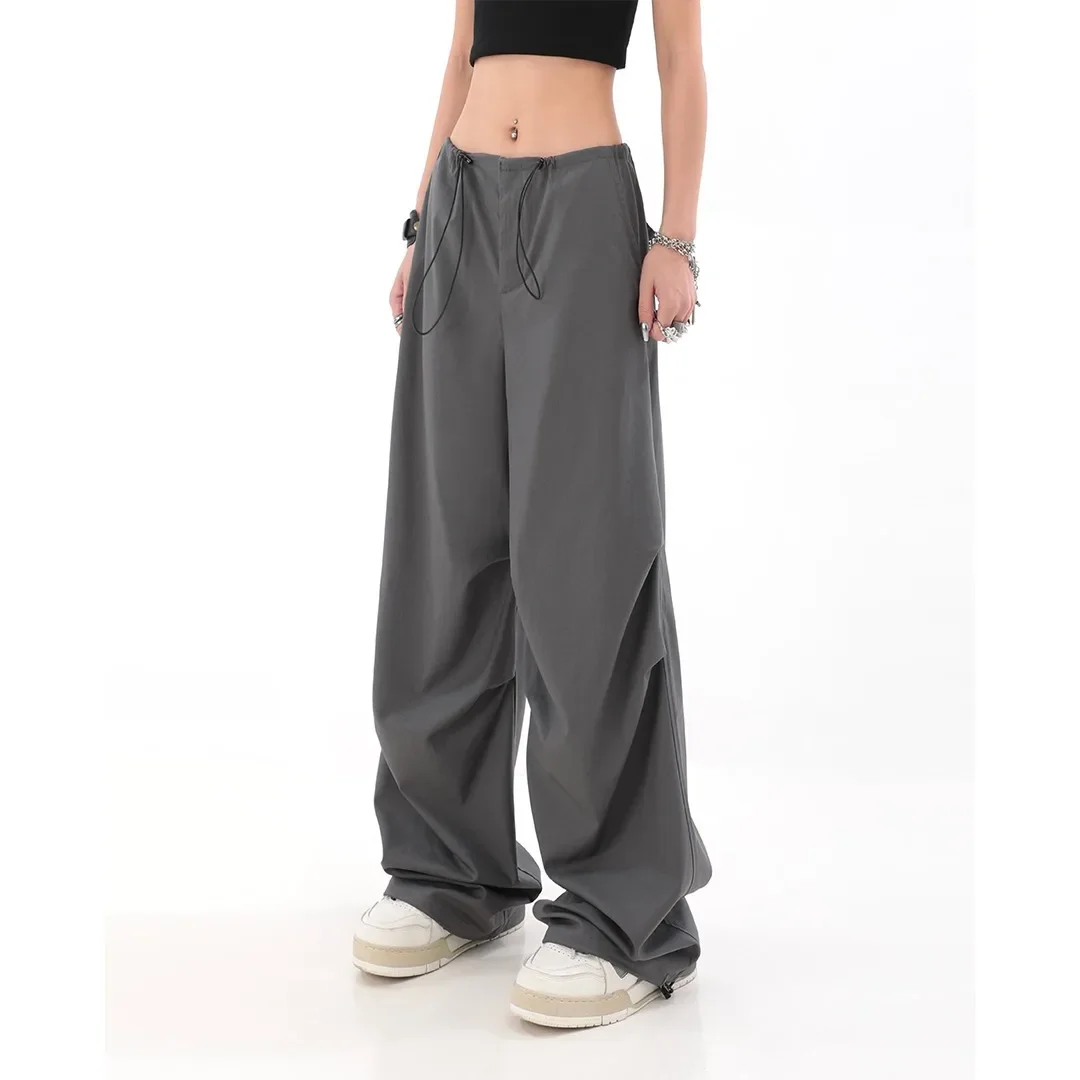 Oversize Parachute Pants Women Jogging Baggy Wide Leg Trousers Female Sportswear Black Korean Streetwear Hip Hop
Oversize Parachute Pants Women Jogging Baggy Wide Leg Trousers Female Sportswear Black Korean Streetwear Hip Hop