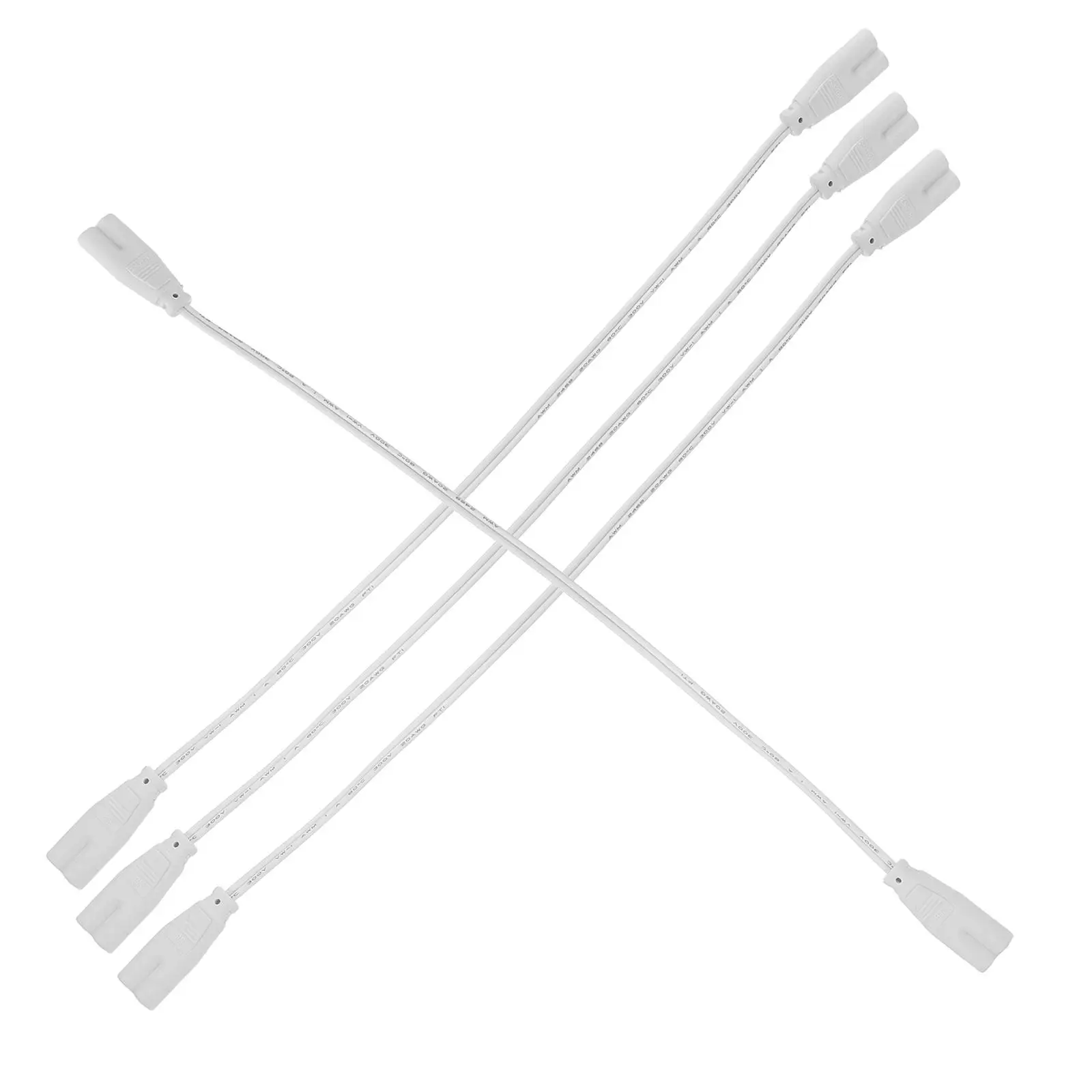 4pcs Lamp Connection Line Electric Wire Extension Cord Three Prong Connector Cable LED Light Tube Connecting Wire Lamp Cord
4pcs Lamp Connection Line Electric Wire Extension Cord Three Prong Connector Cable LED Light Tube Connecting Wire Lamp Cord