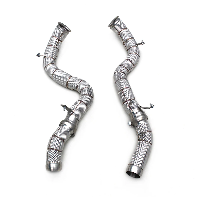 Yooking Header Downpipe For Mercedes-Benz GLS63 AMG 4.0TT 2019-2024 Free Flow Pipe SUS304 Sport Car Exhaust Muffler
Yooking Header Downpipe For Mercedes-Benz GLS63 AMG 4.0TT 2019-2024 Free Flow Pipe SUS304 Sport Car Exhaust Muffler