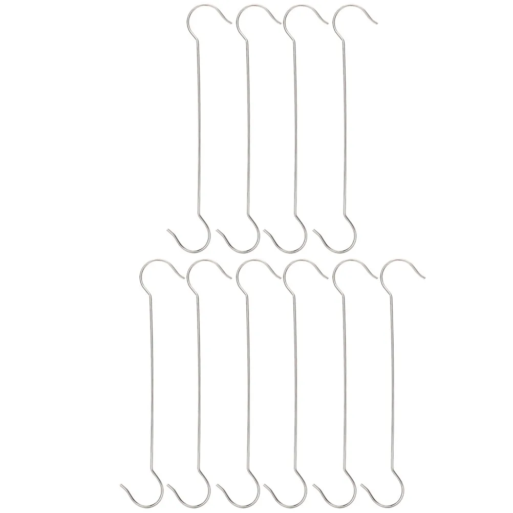 10 Pcs Garden Hanging Basket Hook Bird Feeder Hanger Plants Bracket Heavy Duty Hooks Coat Metal Stainless Steel Planter Outdoor
10 Pcs Garden Hanging Basket Hook Bird Feeder Hanger Plants Bracket Heavy Duty Hooks Coat Metal Stainless Steel Planter Outdoor